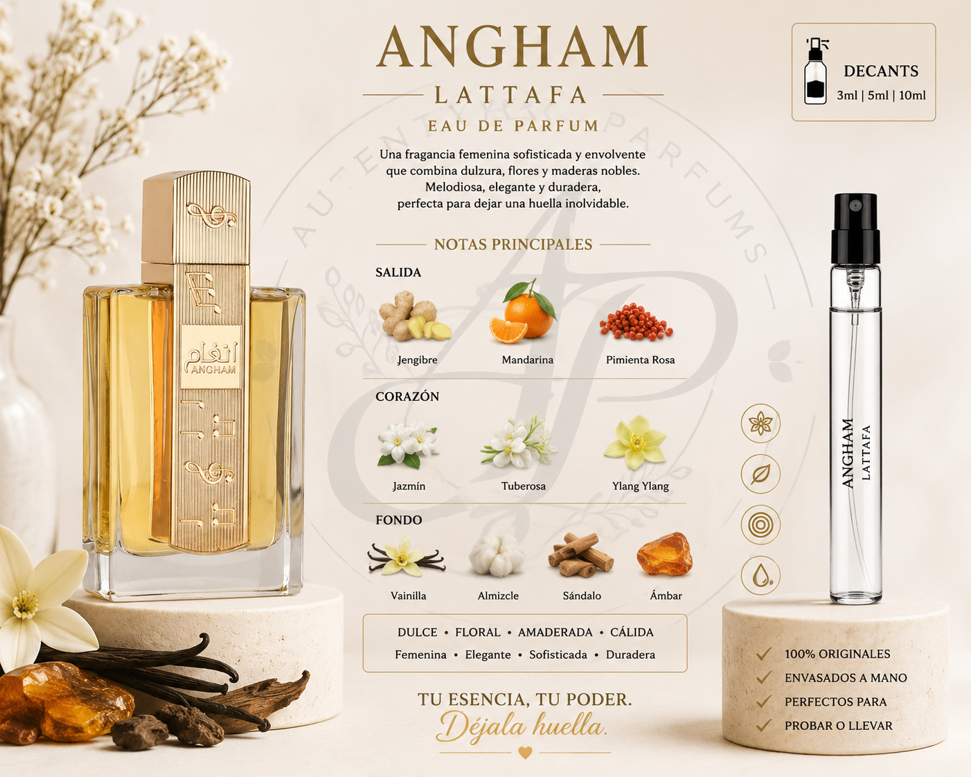 Angham edp - Lattafa - decant