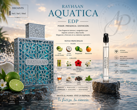 Aquatica EDP - Rayhaan - decant