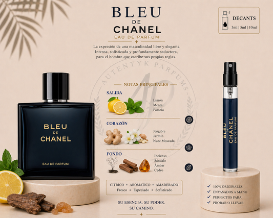 Bleu EDP- CHANEL - decant