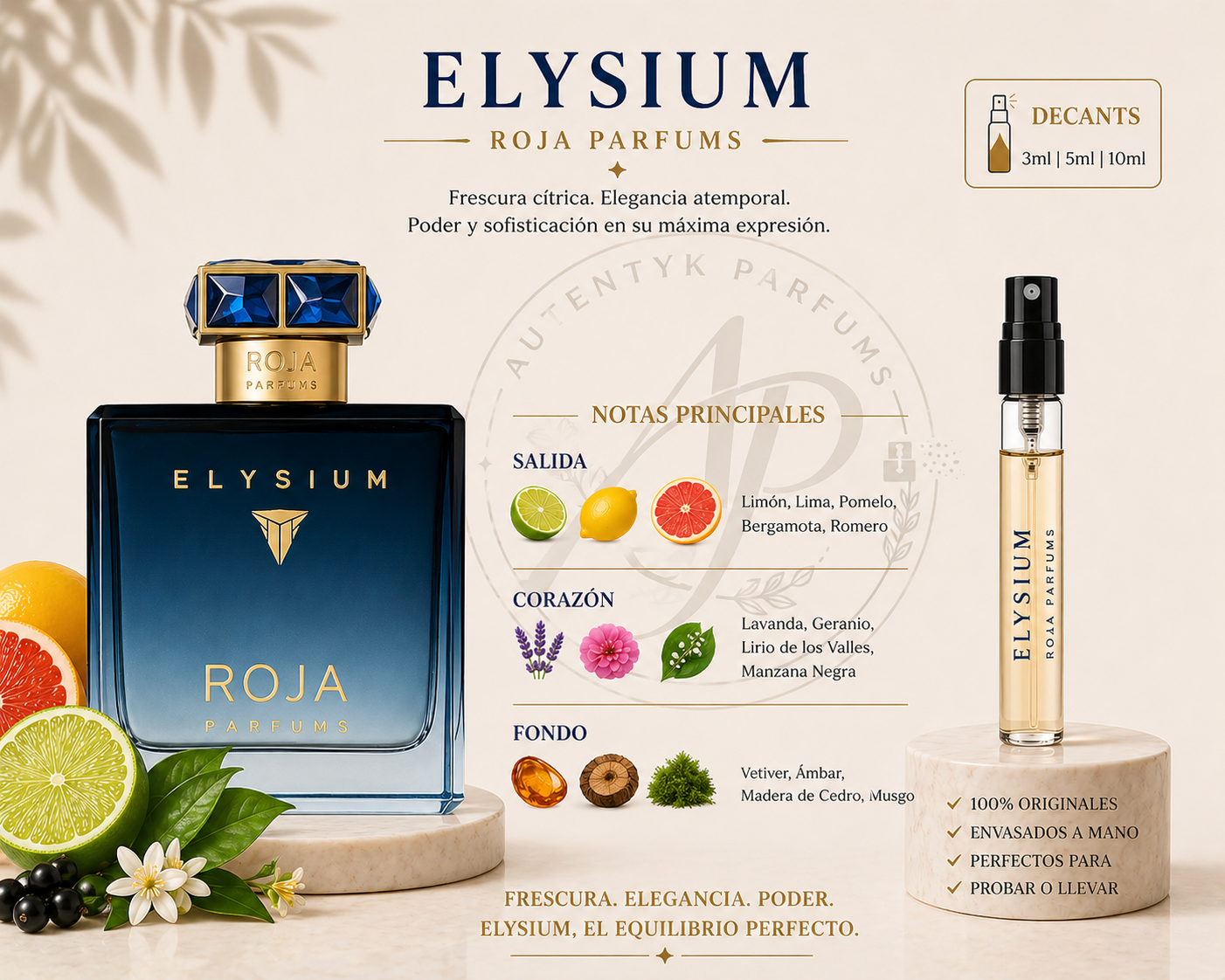 Elysium - Roja Parfums - decant