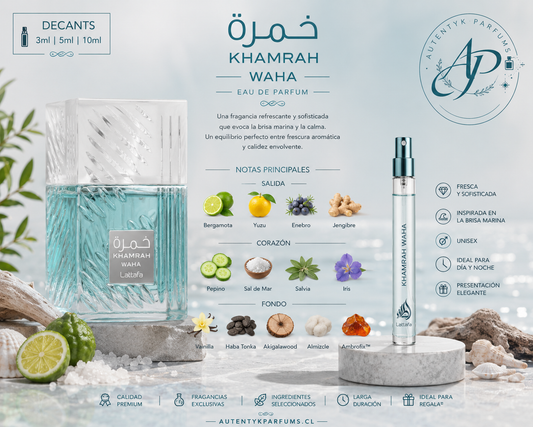 Khamrah Waha - Lattafa - decant