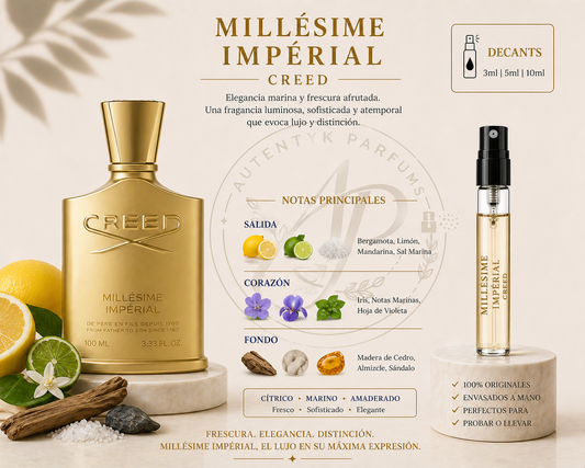 Millesime Imperial - Creed - decant