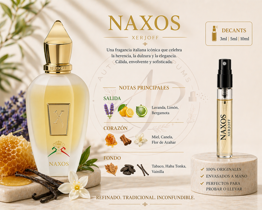 Naxos - Xerjoff - decant