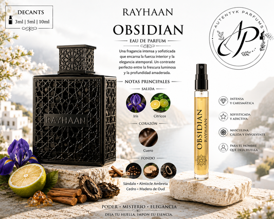 Obsidian EDP - Rayhaan - decant