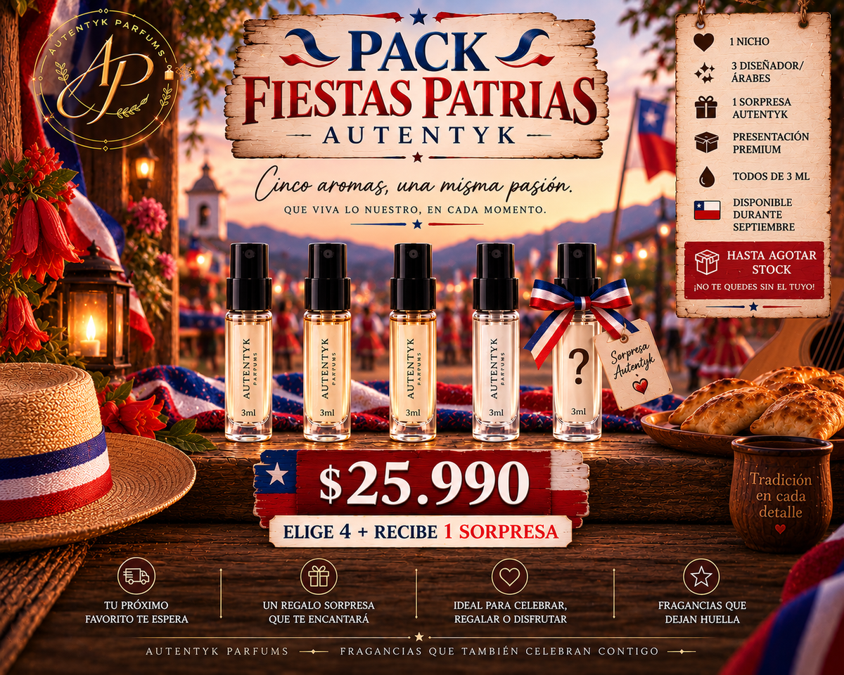 Pack Fiestas Patrias Autenyk - decants