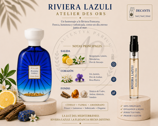 Riviera Lazuli - Atelier Des Ors - decant