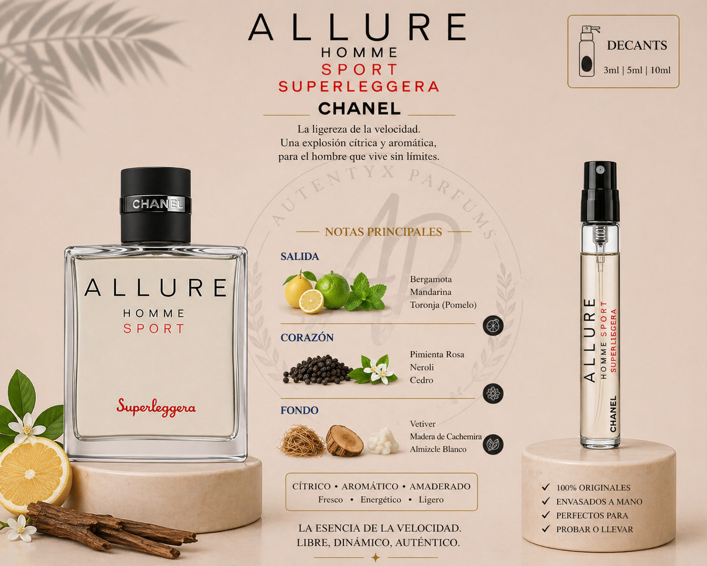 ALLURE homme sport Superleggera - CHANEL - decant
