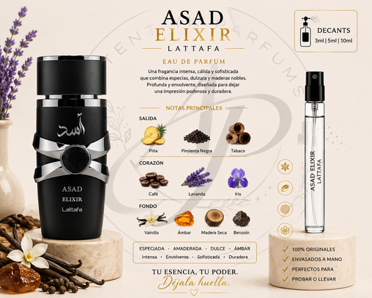 Asad Elixir Edp - Lattafa - decant