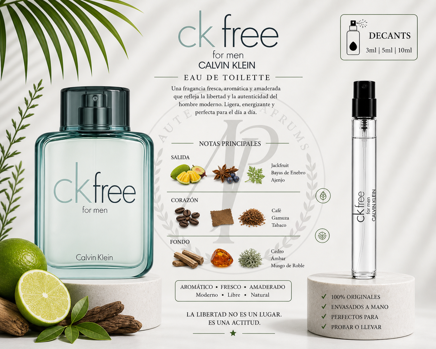 Ck free for men - Calvin Klein - decant