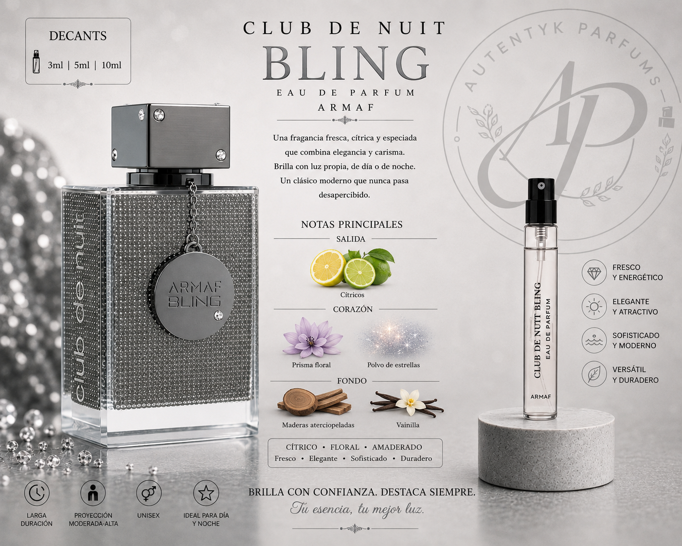 Club de Nuit Bling EDP - Armaf - decant