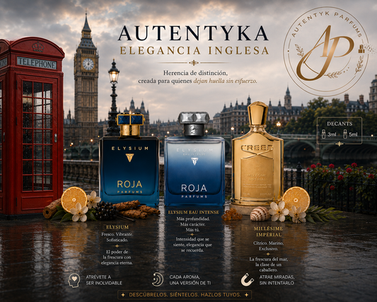 Pack Autentyka elegancia Inglesa - decants