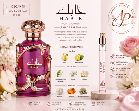 Habik for Women EDP - Lattafa - decant
