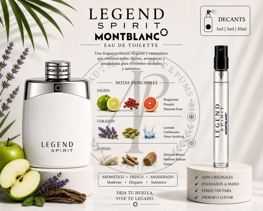Legend Spirit EDT - MONTBLANC - decant
