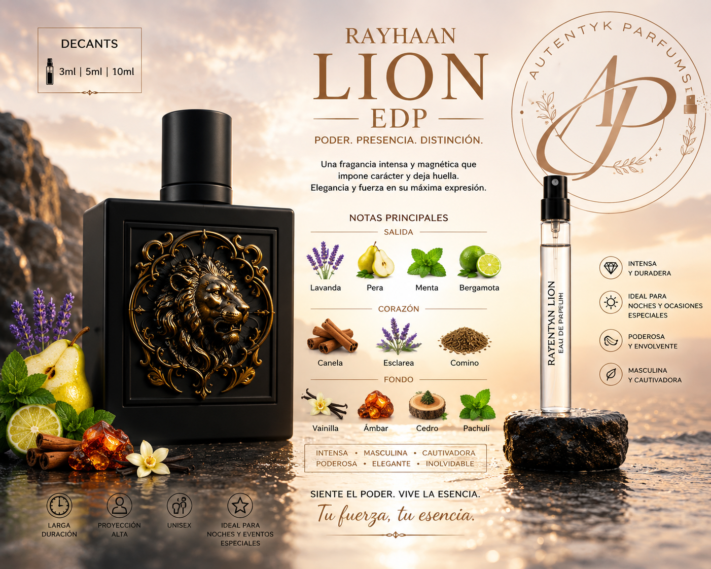 Lion EDP - Rayhaan - decant