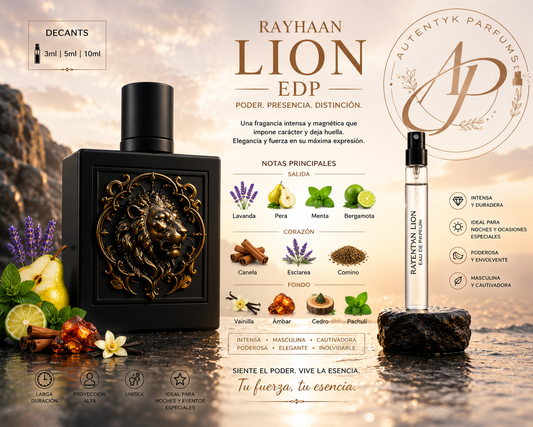 Lion EDP - Rayhaan - decant