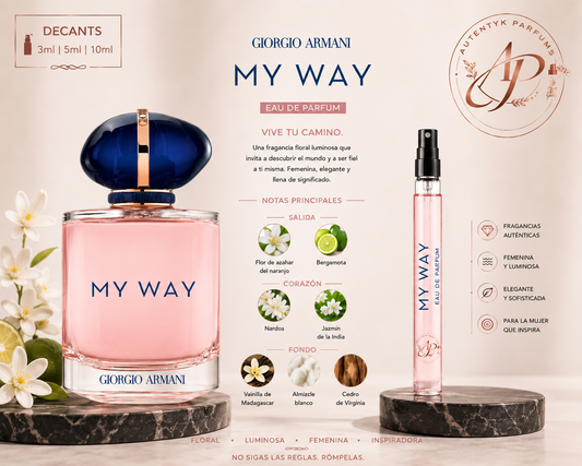 My Way EDP - Giorgio Armani - decant