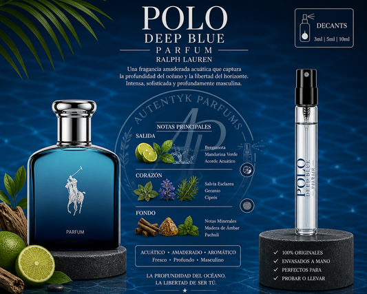 Polo deep blue parfum - Ralph Lauren - decant