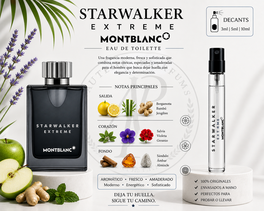 Starwalker Extreme EDT- MONTBLANC - decant