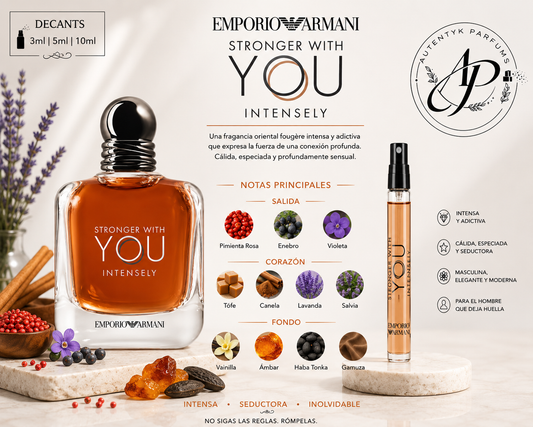 Stronger With You Intensely Edp - Emporio Armani - decant