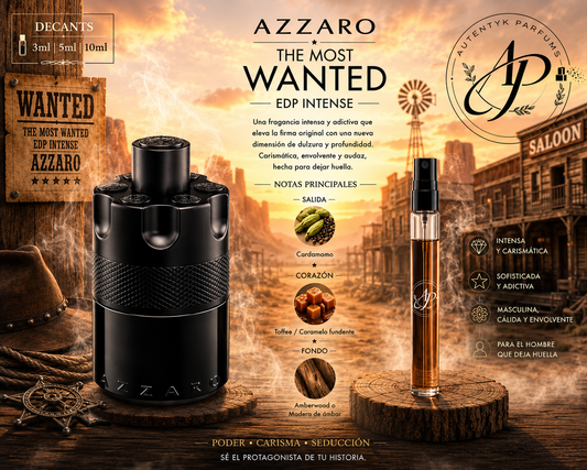 The Most Wanted EDP Intense - AZZARO - decant