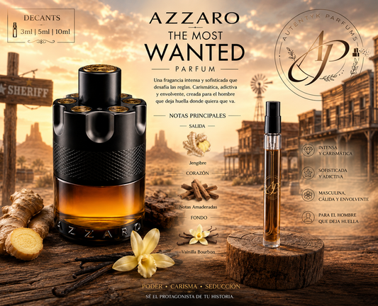 The Most Wanted Parfum - AZZARO - decant