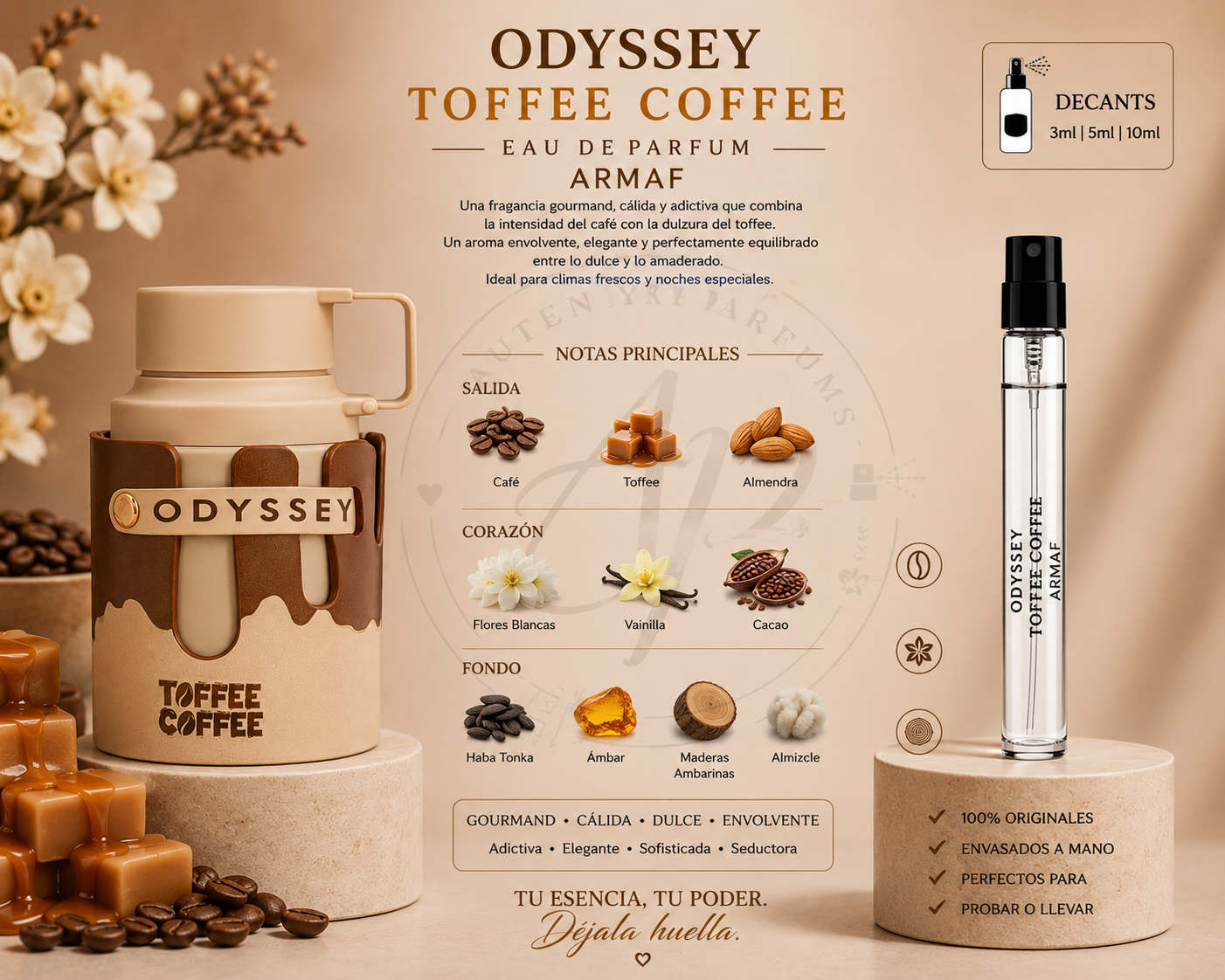Odyssey Toffee Coffee EDP - Armaf - decant