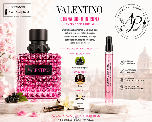 Donna Born In Roma Extradose - VALENTINO - decant