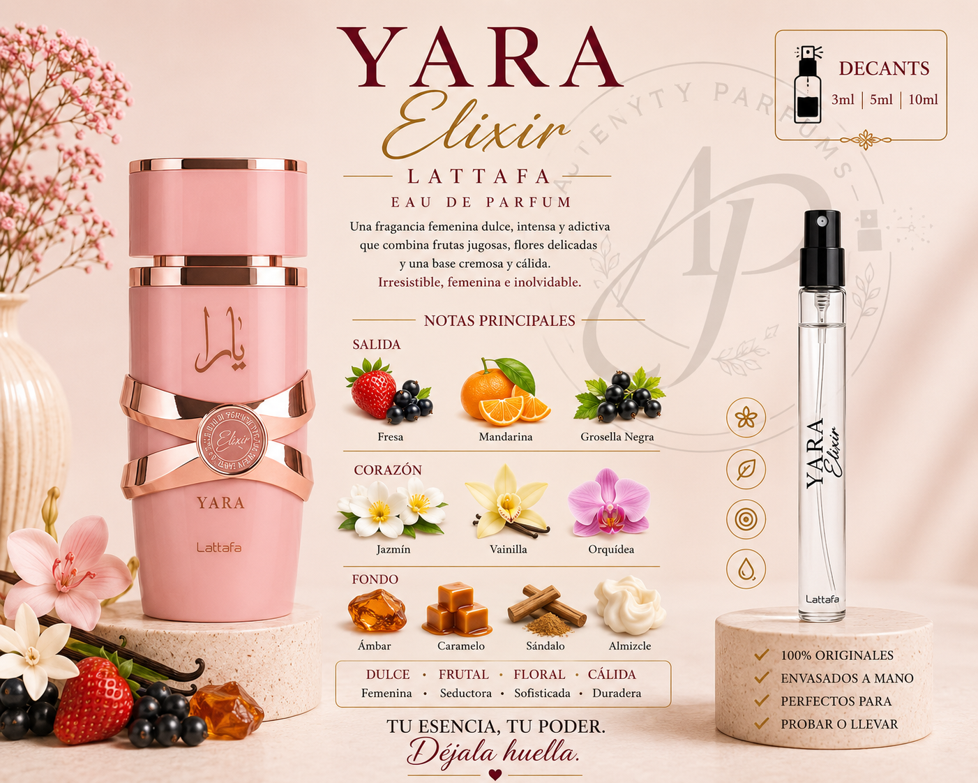 Yara Elixir EDP - Lattafa - decant